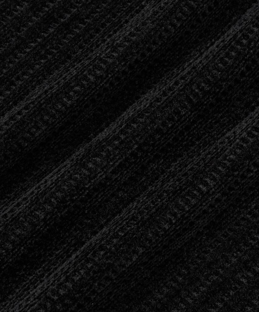 LXT Soft Velour Corduroy Sweatshirt [Black]