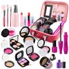 Non-Toxic Kids Toys Simulation Cosmetics Set Pretend Makeup Toys Children Play House Simulation Make Up Educational Toys For Children Fun Game