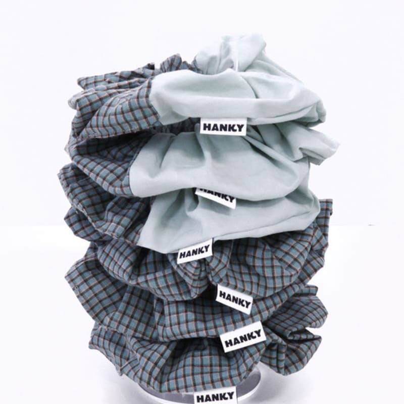 HANKY DONUT SCRUNCHIE [Mint Chocolate] (1pc)