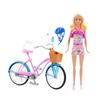 barbie Fahrrad-Set 3 und HBY28 Pedal-Play! Pastellfarben [Puppe enthalten] [Ankleidepuppe] [Altersempfehlung]