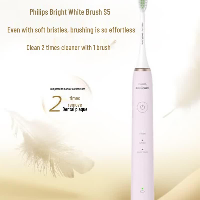 Philips S5 HX2461 Sonic Electric Toothbrush with UV Sterilizer CN plug (adapter included)