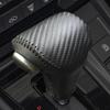 Leather Car Gear Head Shift Knob Cover Fit for Honda CRV CR-V 2017 2018 2019 2020 2021 Gear Shift Collars Accessories