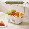 Double-Layer Kitchen Drain Basket