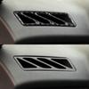 Carbon Fiber Dashboard Air Vent Outlet Cover Sticker For Chevrolet Camaro 10-15