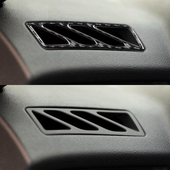 Carbon Fiber Dashboard Air Vent Outlet Cover Sticker For Chevrolet Camaro 10-15