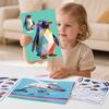 A Book for Children Featuring Sticker Puzzles And Creative 3D Stickers Across Marine Animal Themes Art and Craft Decorative Stickers