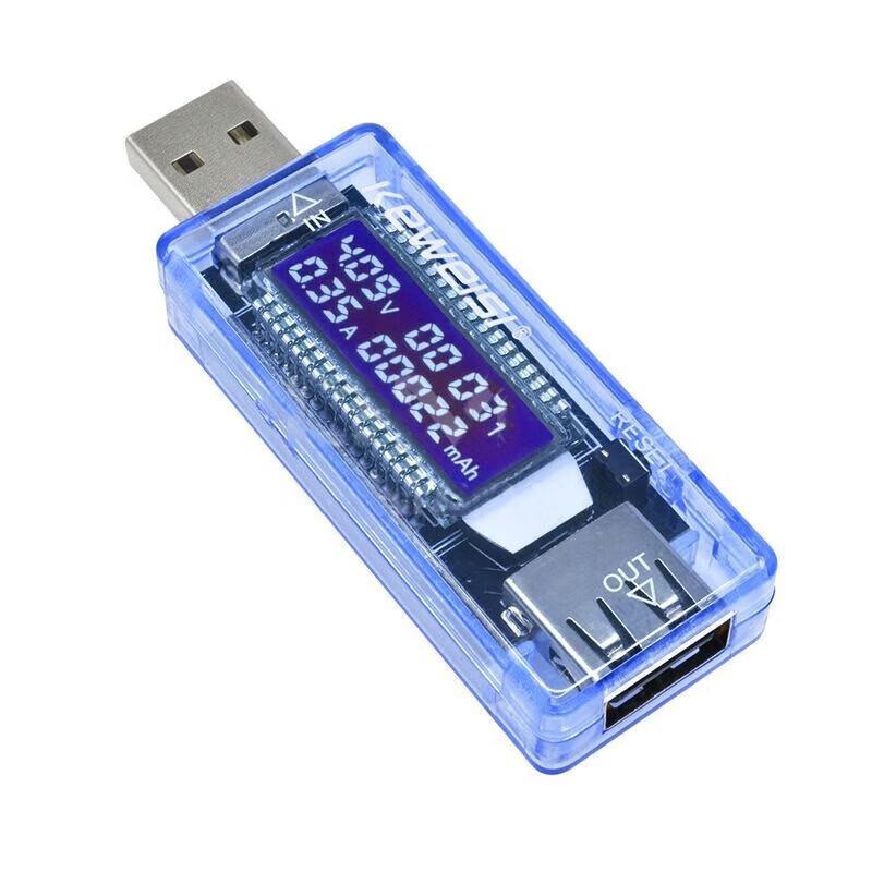 USB Current Voltage LCD Tester