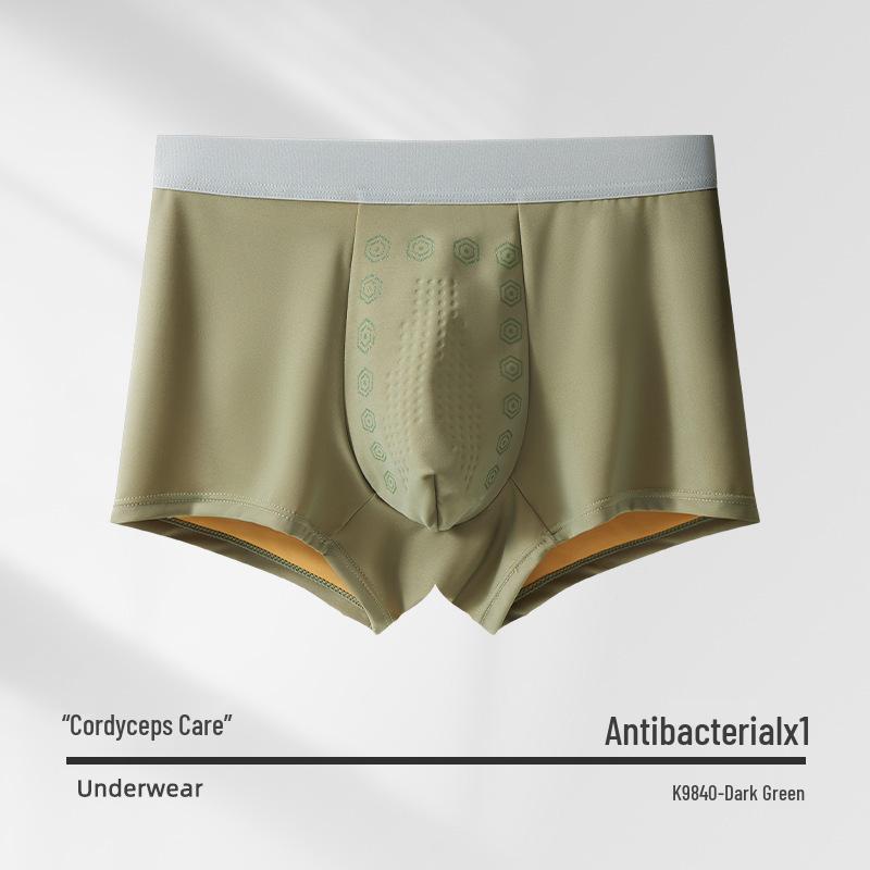 

Мужские высококачественные антибактериальные дышащие боксеры-брифы - спортивный стиль 3XL - Waist 80cm (160-180 lbs recommended)