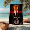 Saw Movie Fashion Beach Towel: Ideal for Summer Adventures Soft, absorbent and quick drying suitable for swimming and bathing