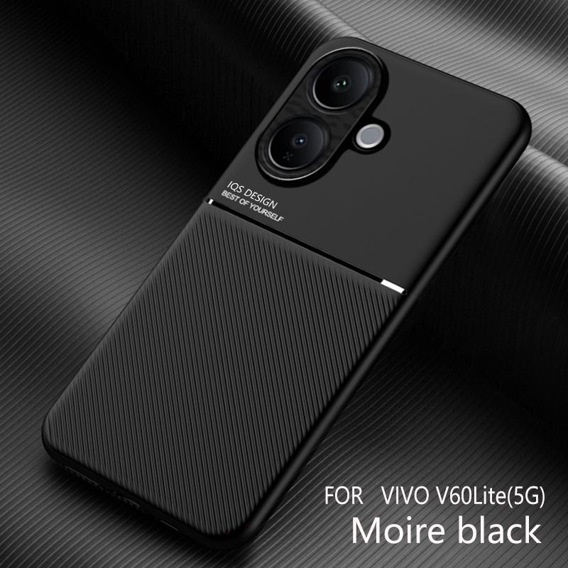 For VIVO V60 Lite Textured Magnetic Four-corner Full Coverage Shockproof and Drop-resistant Phone Case