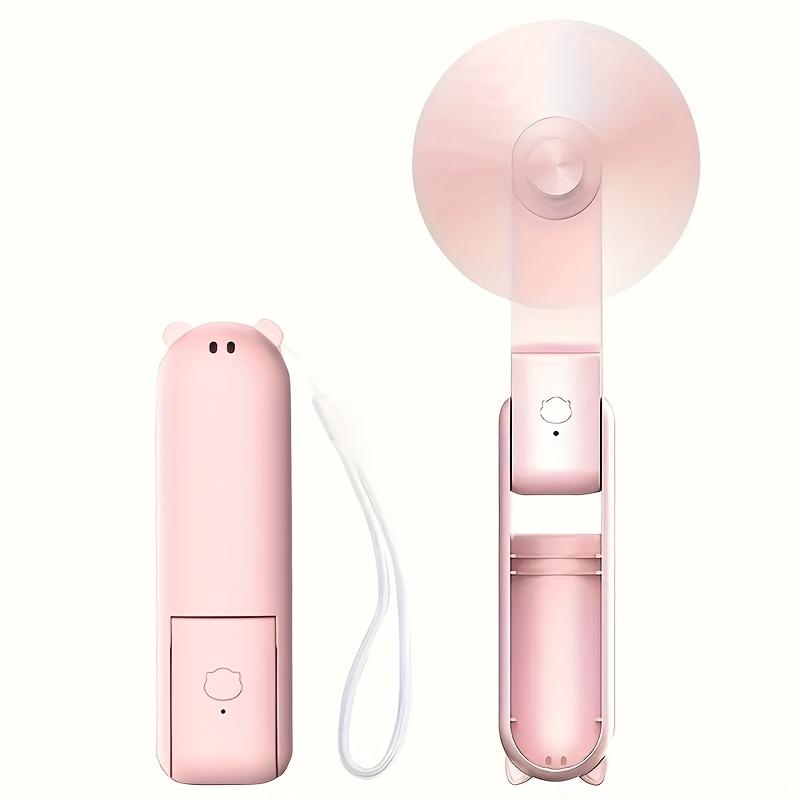 Portable Mini Fan USB- with 3-Speed Adjustable Quiet Cooling Fan Lightweight Handheld Personal Cooling Blower for Women/Men,, Travel, Outdoor