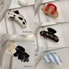 Trendy Acetate Hair Clip Strong Clasp For Long Hair Smooth Clip Lightweight Everyday Use
