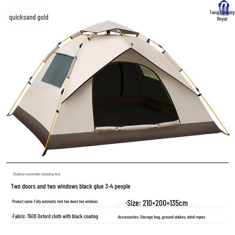 Automatic Waterproof Quick-Open Camping Tent