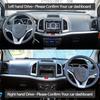 Für JAC Refine S3 T50 Sei 3 JS3 Vor-Facelift 2013-2016 Auto Armaturenbrett Abdeckung Armaturenbrett Matte Brett Polster Teppich Armaturenbrettmatte Anti-UV Matten
