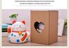Lucky Cat Silicone Piggy Bank - Large Capacity, Anti-Drop Coin Box, Perfect New Year Gift
