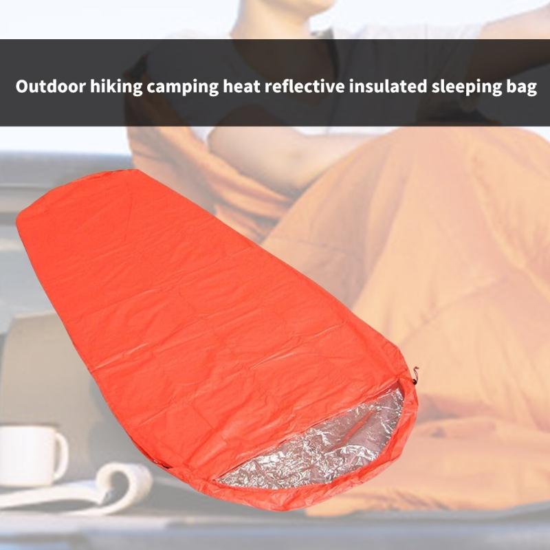 Watertight Emergency Sleep Bag, Light Weight Survival Bivvy Bag Thermal Emergency Blanket for Hiking Hunting Camping