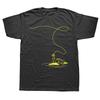 Funny Fly Fishing Graphic Tshirts Men Womens Fashion Casual Tshirt 100 Cotton Loose Oversized T Shirt