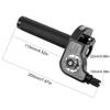For ATV Quad Bike Motocross Moped Scooter Bike CNC Aluminum Parts 7/8" 22mm Universal Motorcycle Accelerator Throttle Twist Grip,Black.