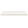 VidaXL Table Top White 80x40x2.5 Cm Solid Pine Wood 824401