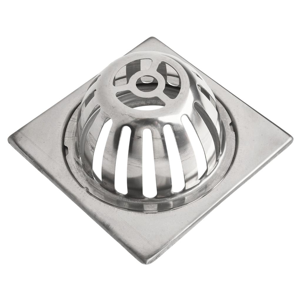 Stainless Steel Balcony Roof Floor Drain Stainless Steel Round Large Displacement Anti-blocking Filter Screen Cover