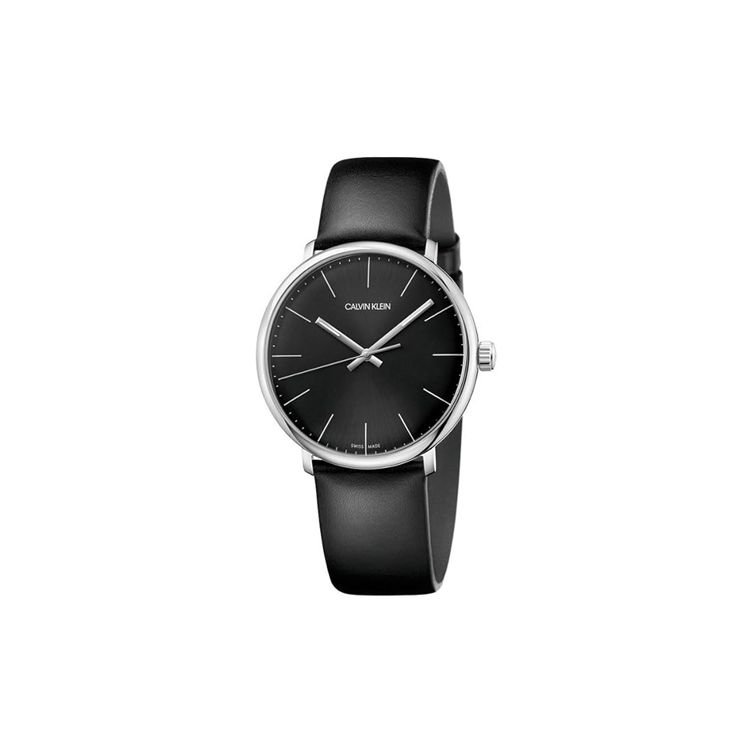 

Calvin Klein Quartz Watch Leather Strap 40Mm Black Dial 30M Water Resistant Men watches K8M211C1 Black Dial