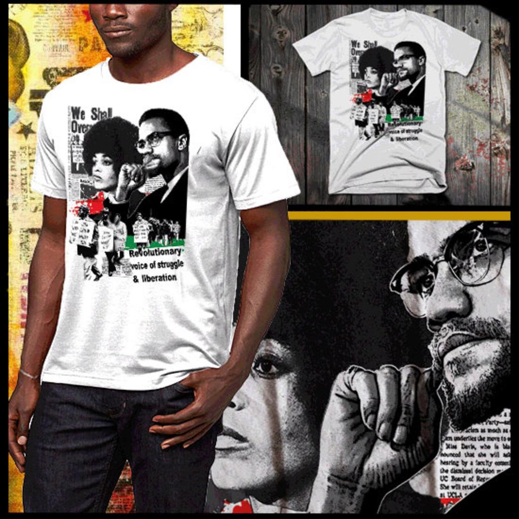 Black History Month T-Shirt Marcus Garvey Huey P Newton Malcolm X Angela Davis Nat Turner Martin Luther King Africa Melanin Kemetic Pride