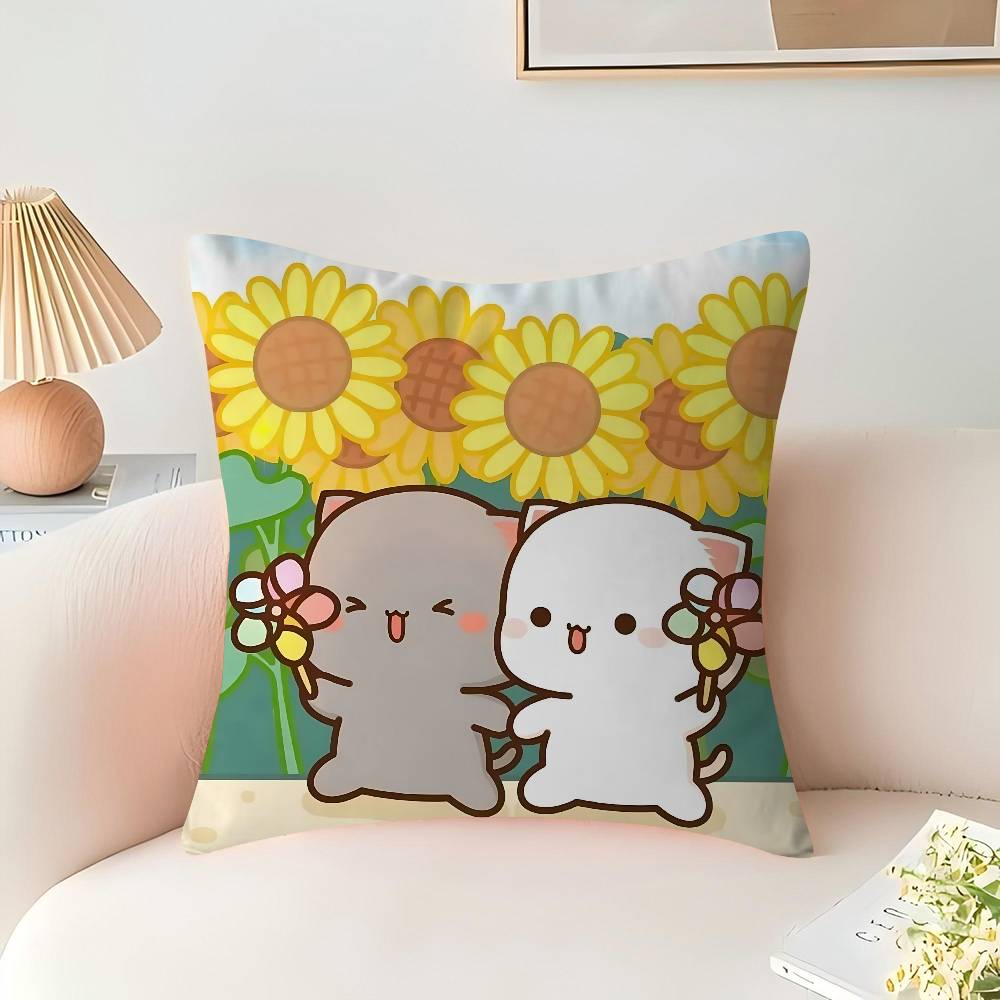 

Мультяшная B-Bubu D-Dudu Персонализированная наволочка Детская Спальня Декор для Дикой Вечеринки Наволочка ребенок День Рождения душ Подарок 16x16Inch