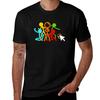 Five Stick Figures Alan Becker Gaming T-Shirt Casual All Match Short Sleeve T-Shirt