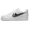 New Air Force 1 Low '07 Spray Paint Swoosh White Black Grey FD0660-100
