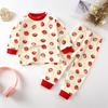 2026 Summer Children Full Sleeve Underwear Suits Baby Spring O-Neck Cartoon Cotton Pajama Set Long Pant Kids Home Wear Clothing Suit for Girl Boy