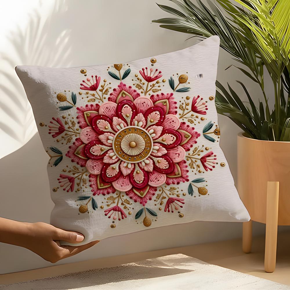 3 Classic Snowflake Animal Print Pillow Case Home Living Room Decoration Linen Pillowcover Pillow Cases Cushion Cover
