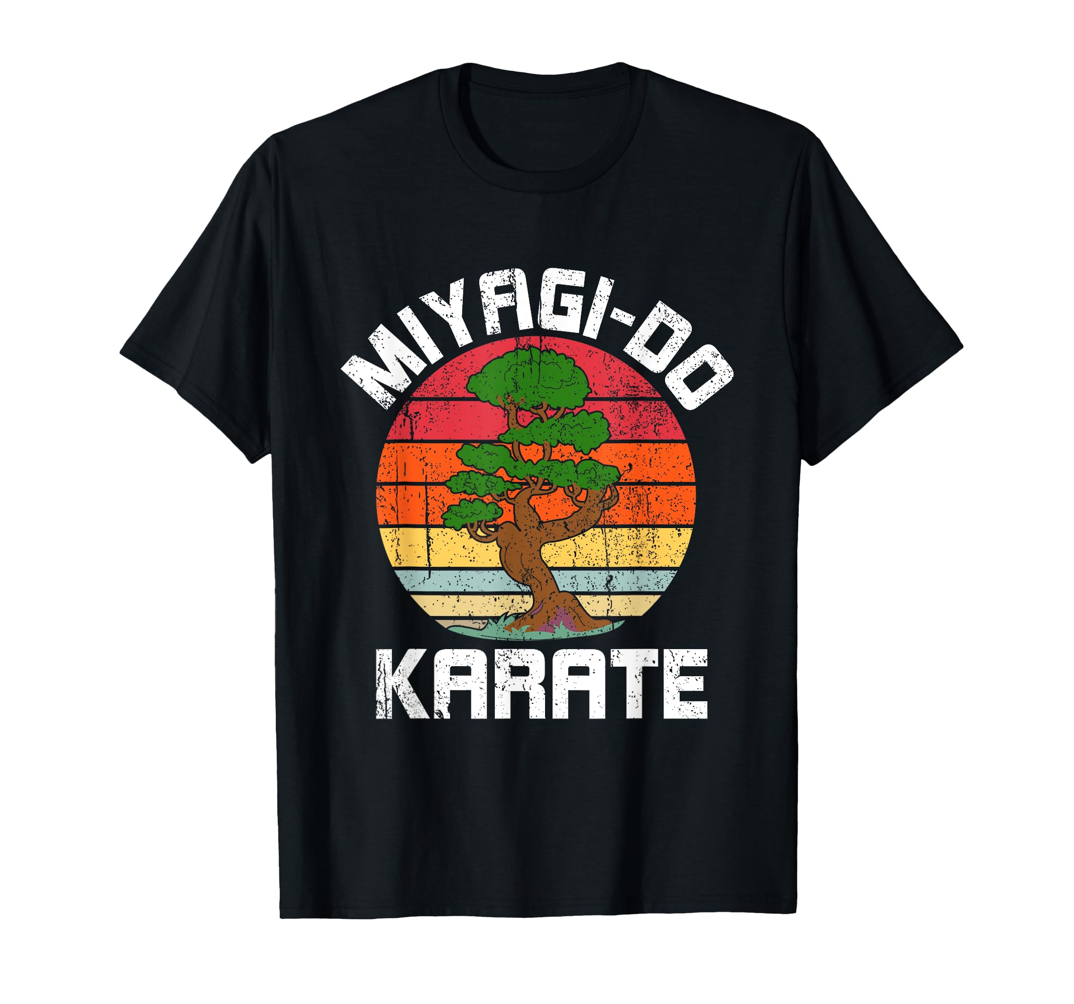 

Винтажная футболка Miyagido Karate Bonsai Футболка чёрный
