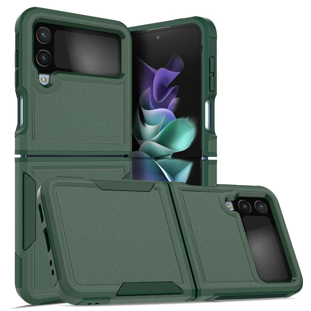 Applicable To Samsung Sam Z Flip7 Folding Screen Mobile Phone Case Set Sail Matte Anti-drop PC + TPU Protective Case