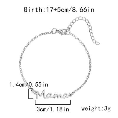 Brățară Charm Mama - Rose Gold