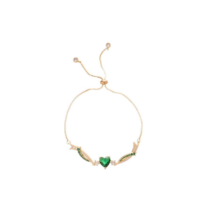 Herzförmiges Schmuckarmband Handgefertigt Kupfer Elegantes Geschenk Für Frauen Sommer