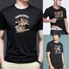 Men's T Shirt Tops 2022 Summer Fashion Hip Hop Short Sleeve Casual Printed Mens Streetwear Top O-neck Tees Trend Clothes