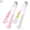 Japanese Cat Paw Shape Food Tongs Cute Cartoon Meal Tongs Stainless Steel Barbecue Tongs Kitchen Gadgets Kitchen Accessories