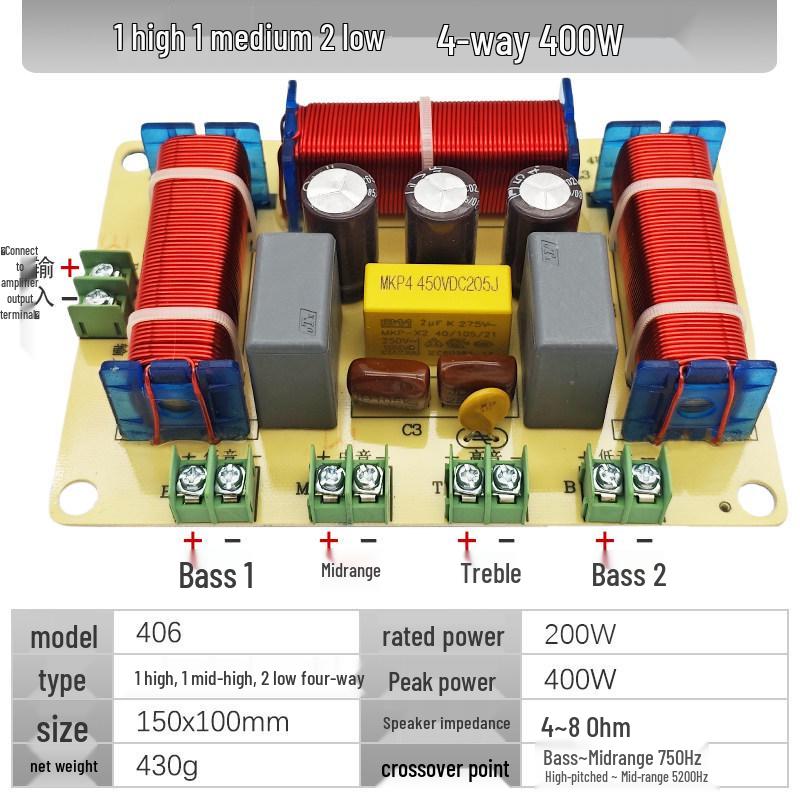 DIY High-Power, No-Weld Speaker Crossover: 2-Way to 5-Way HIFI