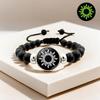 Luminous Couple Bracelets Sun Moon Hand Chain Retro Beading Bracelet  Couple Jewelry Gift
