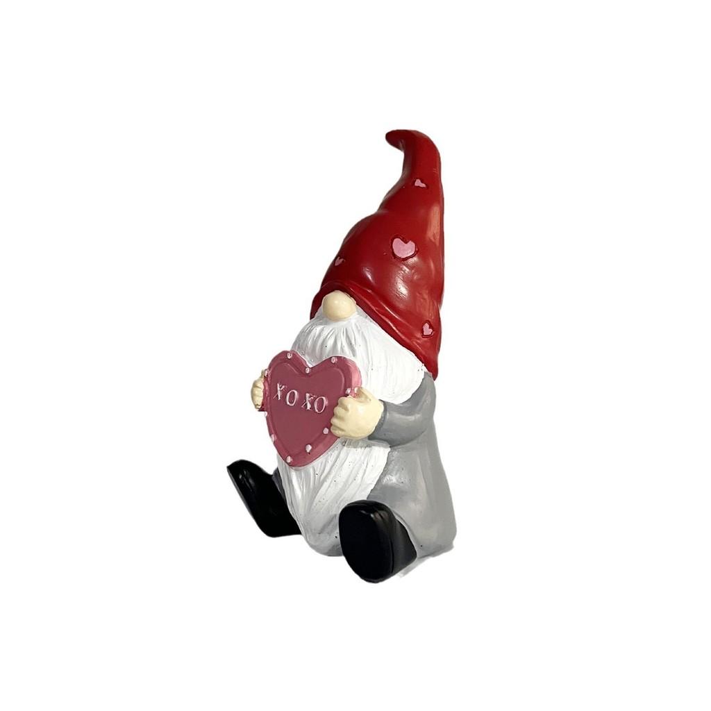 Adorable Cartoon Gnome Elf Resin Craft For Home Living Room Table Gift Decor