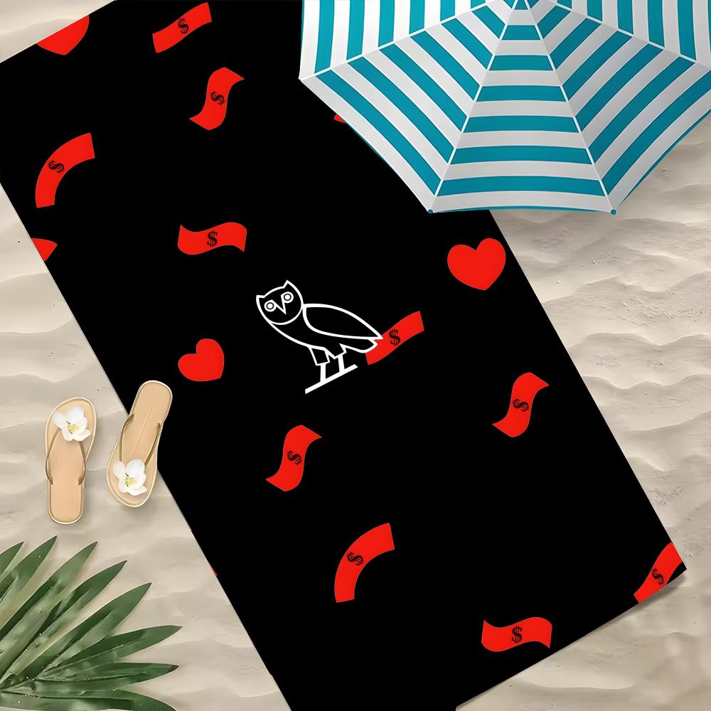 Brand O-OVO Towel Polyester Beach Towel Quick Dry Sand Free Bath Towel for Summer Pool Travel Vacation