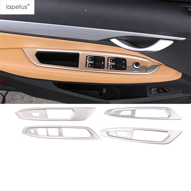Inner Door Armrest Window Lift Button Panel Cover Trim For Geely New Tugella / Xingyue FY11    Interior Accessories