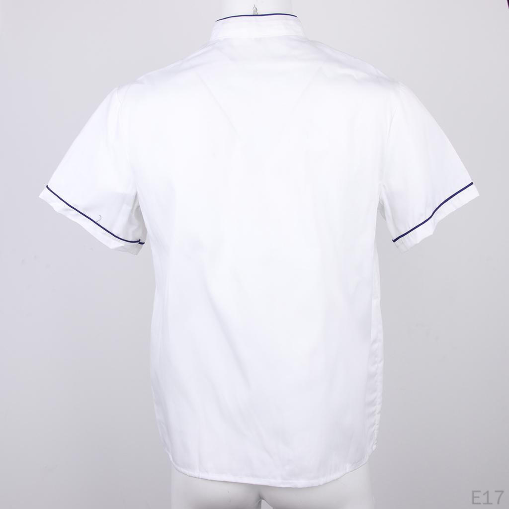 Uniform Short Sleeve Men's Chef Coat
