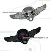 Oni Head Wings Skull Car Tail & Side Decal - Angel Wings Body Sticker