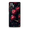Cherries Cherry Fruit Phone Case For Xiaomi Redmi Note 14 13 5G 10 11 12 Pro Plus 4G 14C 13C 12C 10C Black Cover