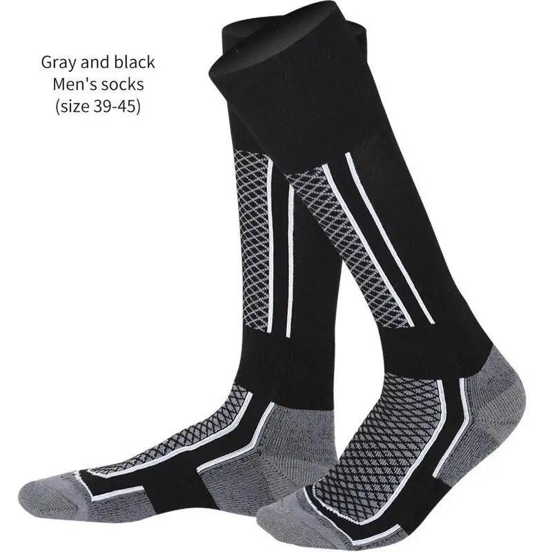 1 Pair Winter Warm Thickening Ski Stockings Hiking Socks For Women Men Anti-Cold Skiing Outdoor Sports Stockings