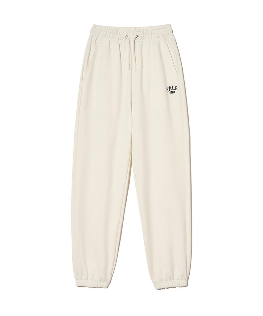 Yale Small Two-Tone Arch Sweatpants_Ivory
