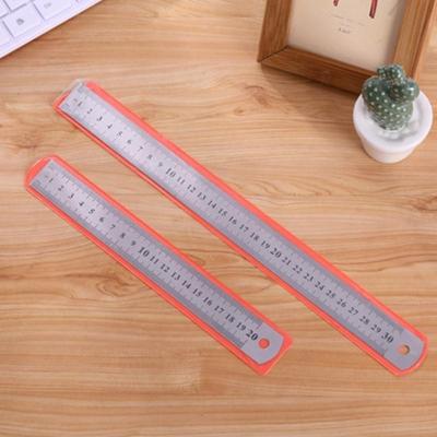 652F Straight Ruler Measuring Tools for School Office Home Architect Craft 15/20/30cm