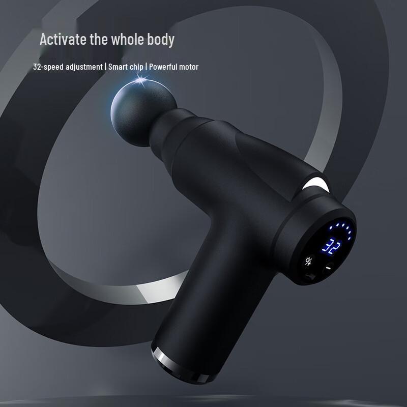 TLXT Mini Fascia Gun Muscle Massager CN plug (adapter included)