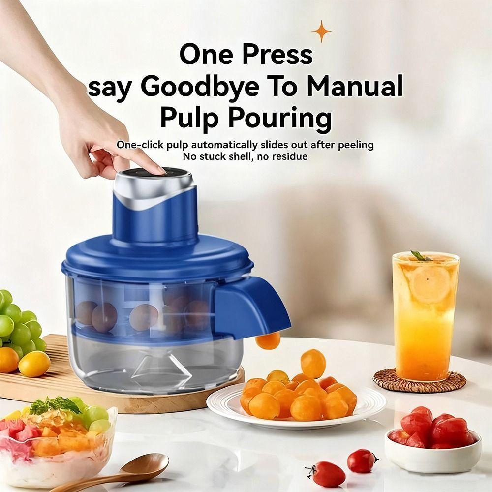 Wireless Automatic Fruit Peeler Machine Skin Remover for Berries Fruits  Fruit Peeler Tool
